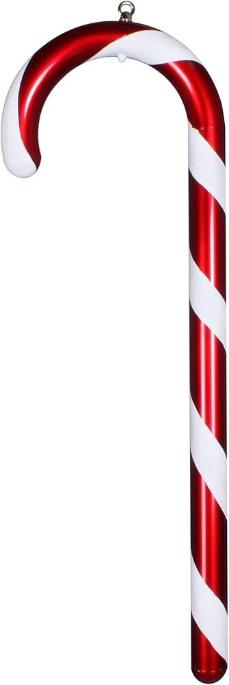 Vickerman 24" Red and White Candy Cane Christmas Ornament | Amazon (US)