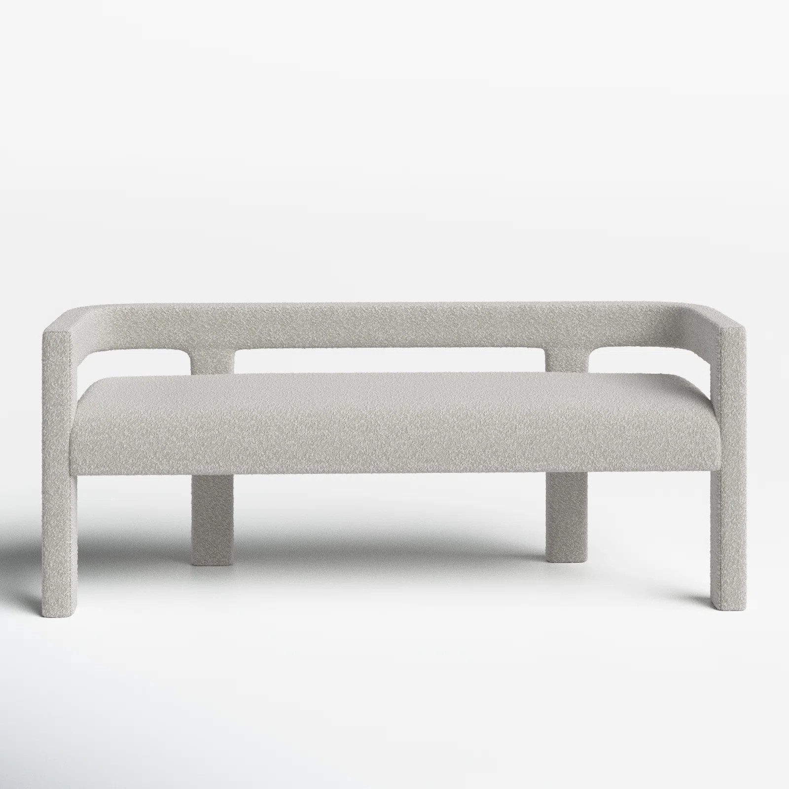 AllModern Marcella 67" Boucle Bench & Reviews | Wayfair | Wayfair North America