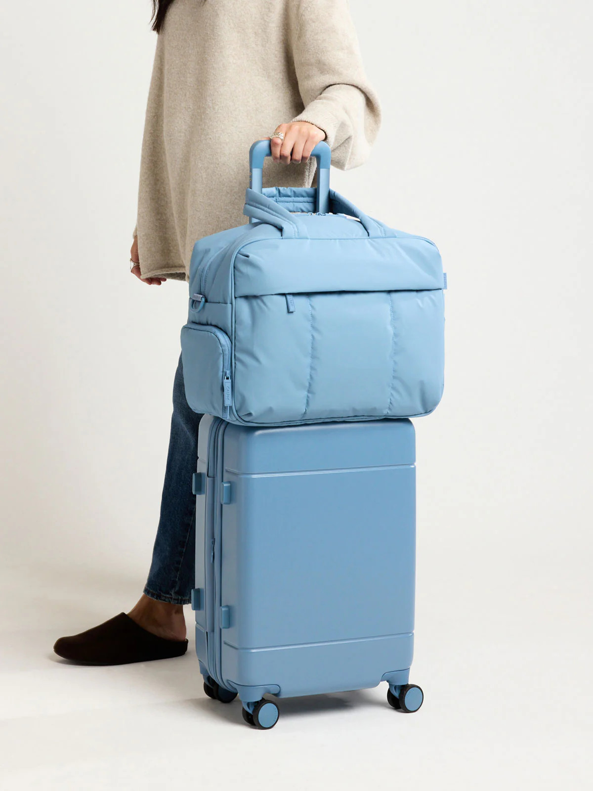 Hue Carry-On Luggage in French Blue | CALPAK