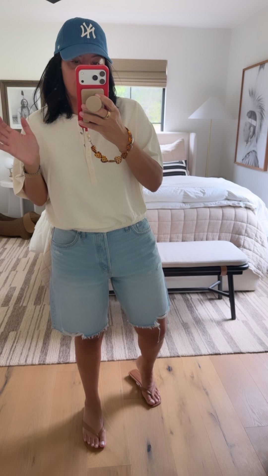 Top size medium, shorts size 29 (I’m a curvy size 8), shoes fit tts.

#LTKTravel #LTKMidsize #LTKOver40