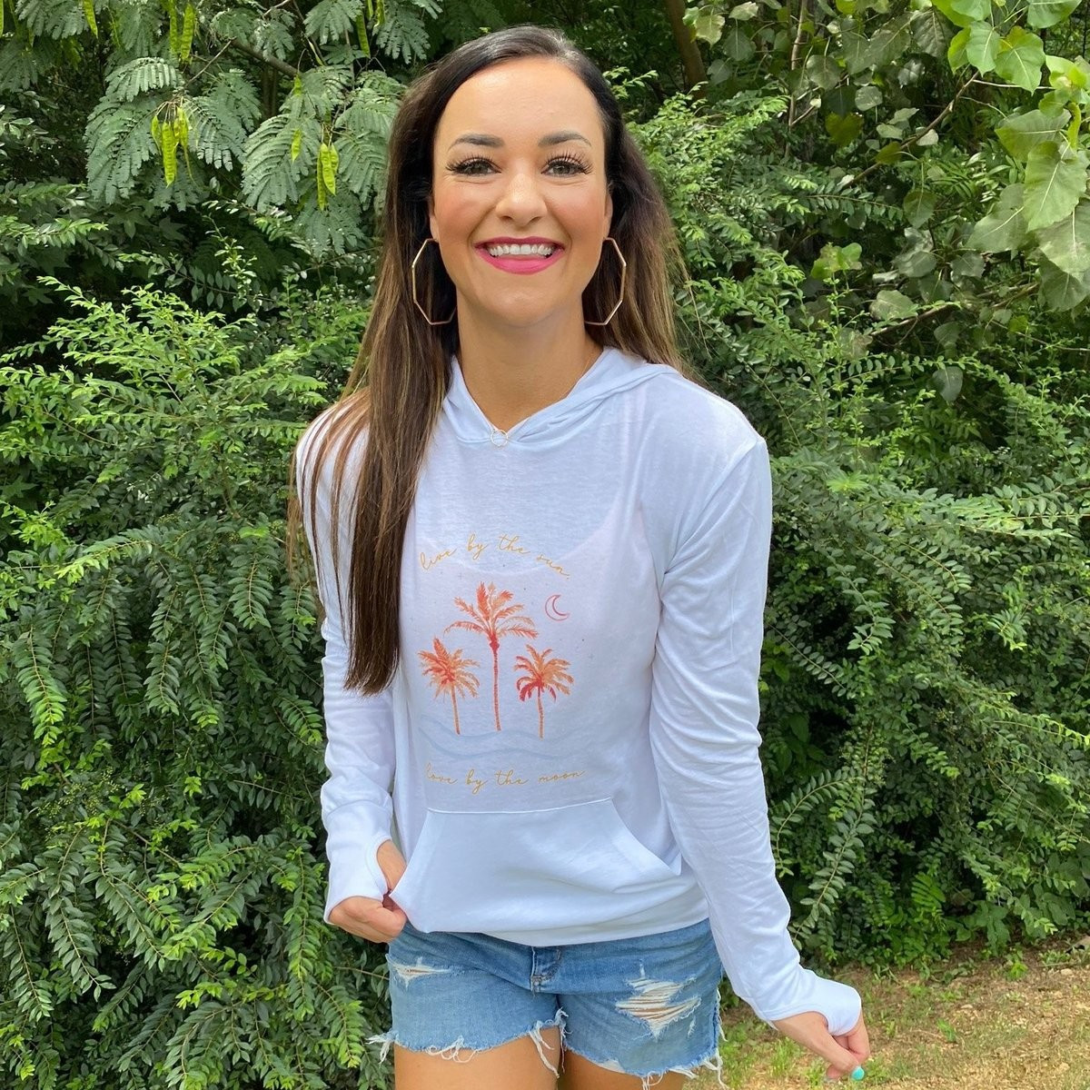 Live by the Sun Love by the Moon 30A X My Life Well Loved Recycled Hoodie | 30A Gear