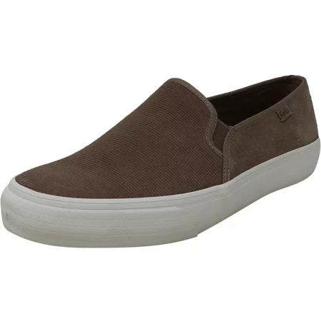 Keds Women s Double Decker Suede Taupe Ankle-High Slip-On Shoes - 6M | Walmart (US)