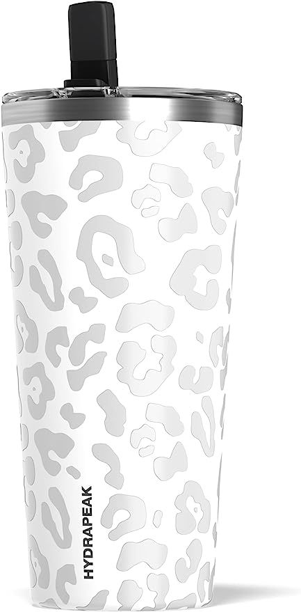 Hydrapeak Grande Insulated Stainless Steel Tumbler with Lid and Straw - 25 oz Thermal Metal Cup F... | Amazon (US)