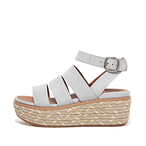 Espadrille Suede Wedge Sandals | FitFlop (UK)
