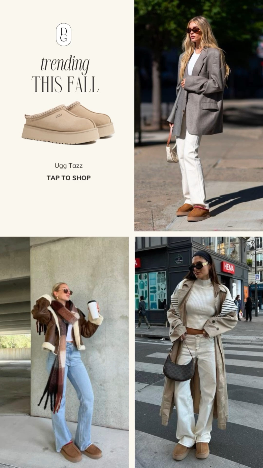 Ugg Tazz // Trending this Fall 🍁

Fall 2024 trends, fall shoe trends, fall shoes, fall outfit ideas, early fall outfit ideas, fall trends 2024, fall sneakers, neutral fall outfit, Ugg Tazz slipper, Ugg tazz platform, Ugg tazz outfit, Ugg tazz fall outfit, Ugg tazz boots, Uggs 

#LTKShoeCrush #LTKStyleTip #LTKSeasonal