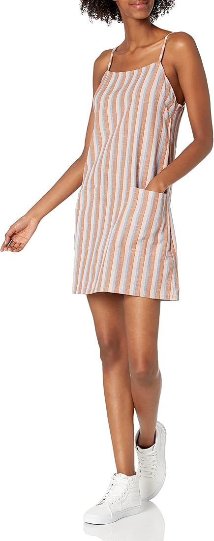 Billabong womens Straight Round Woven Mini Sundress Dress | Amazon (US)