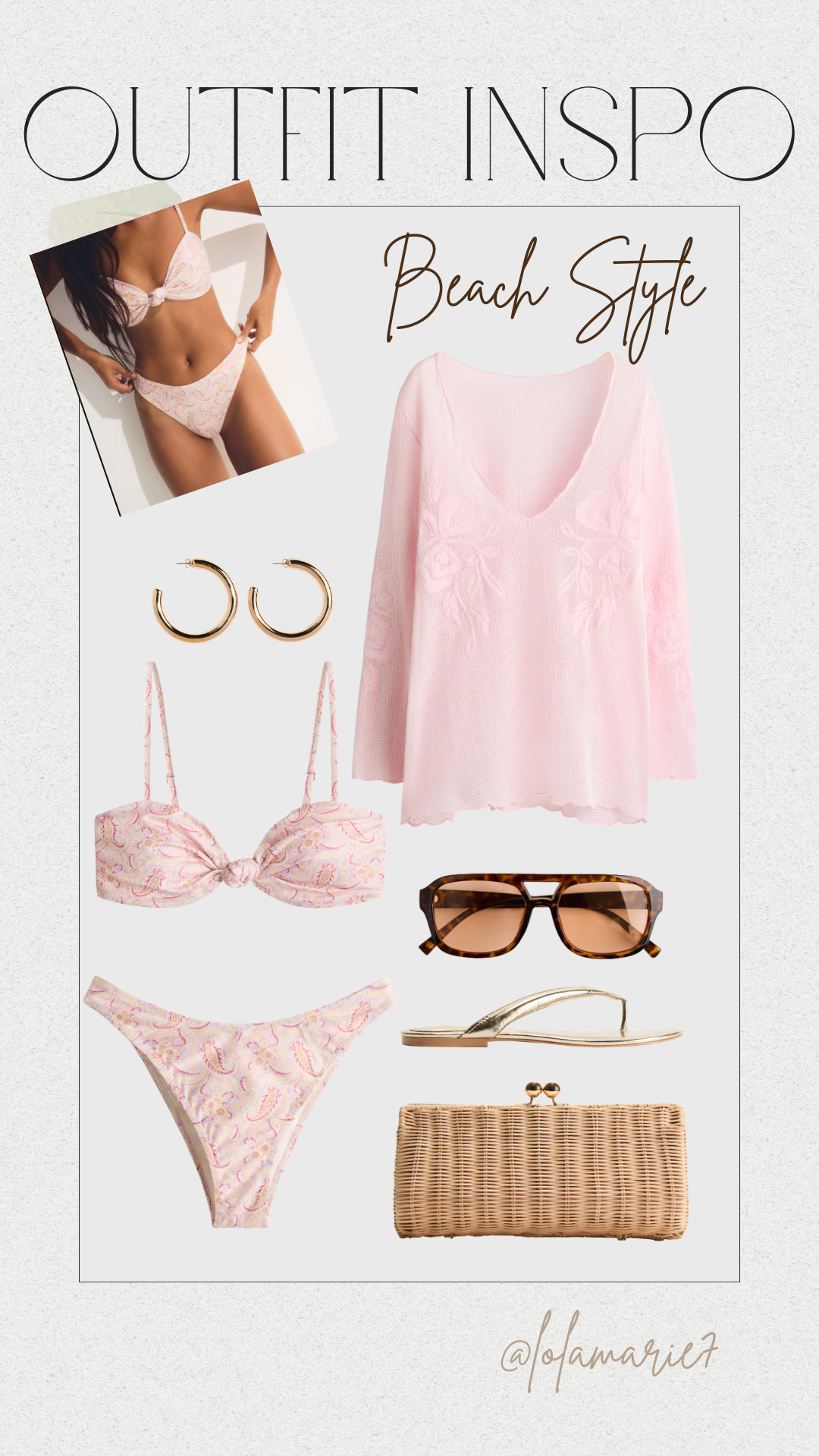 Outfit Inspo: Beach Style & Pool Ready

#hm #affordableswimwear #poolstyle #beachstyle  

 #LTKSaleAlert #LTKSwim #LTKTravel