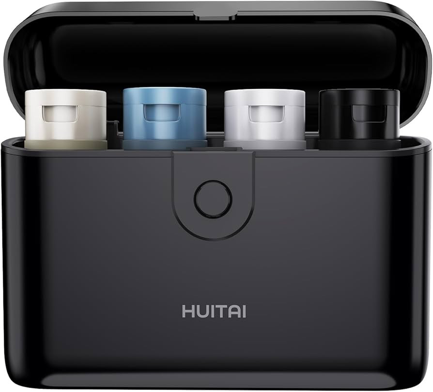 Travel Bottles with Case, 4x2oz TSA Approved, Leak-Proof, Press to Unlock, Compact & Portable Tra... | Amazon (US)