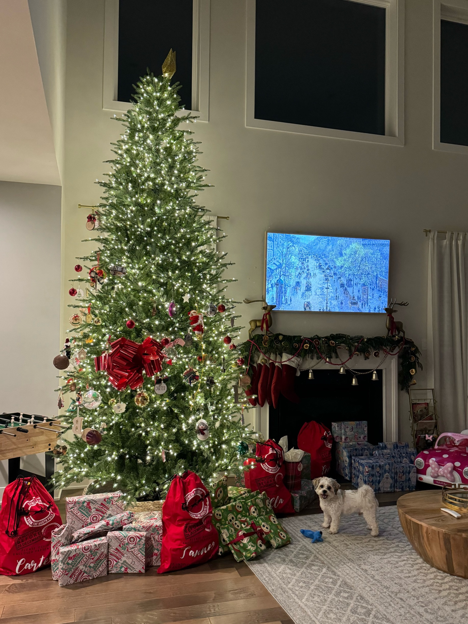 Christmas decor 2024! I love this viral tree! 

#LTKSeasonal #LTKHoliday #LTKHome