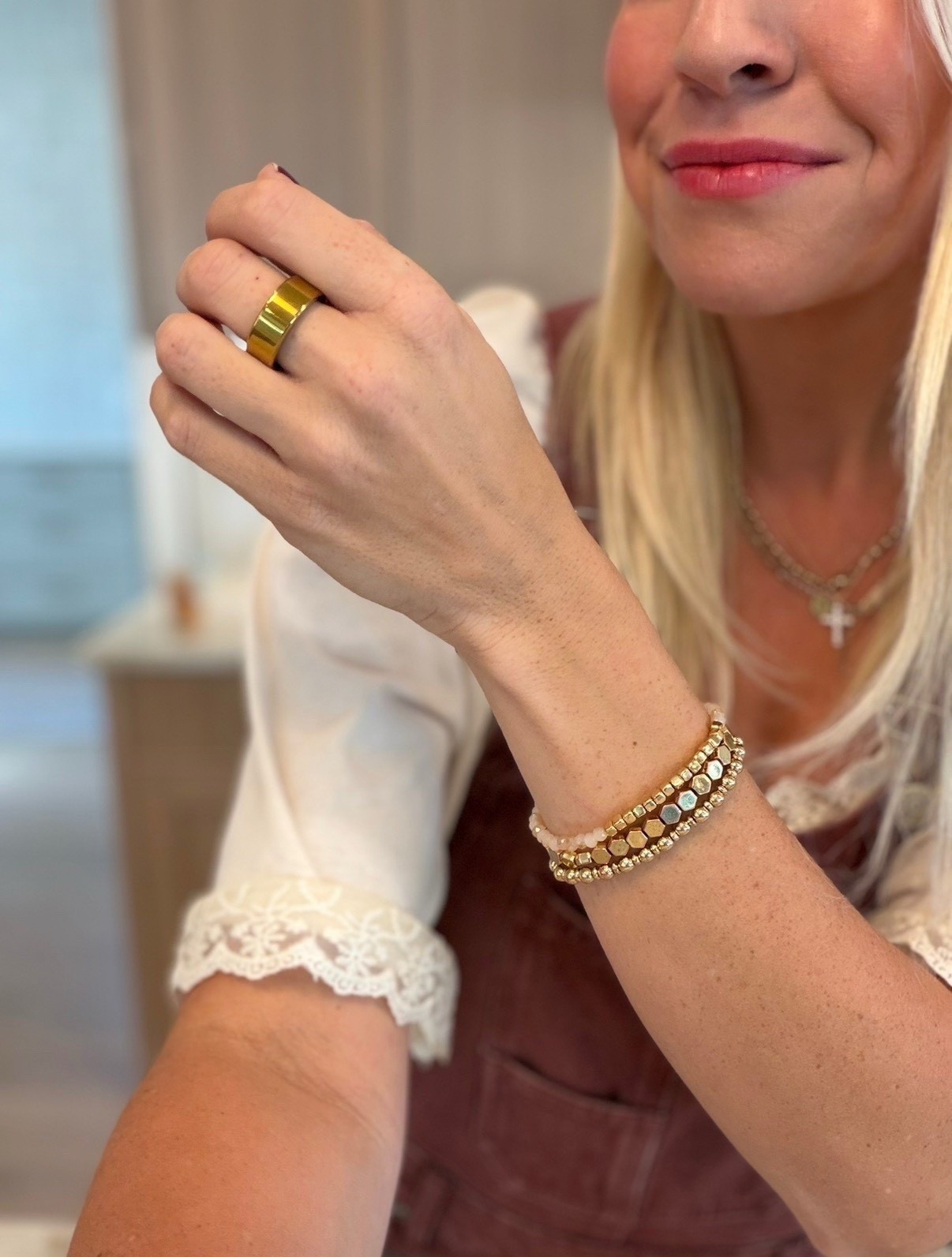 For all my girls with new years goals, this would be such a good motivator! My ours ring look for less is restocked! 

#LTKFindsUnder50 #LTKootd #LTKFindsUnder100