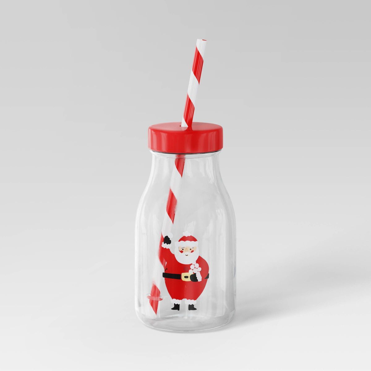12oz Christmas Copper Santa Claus Tumbler with Straw - Wondershop™ | Target