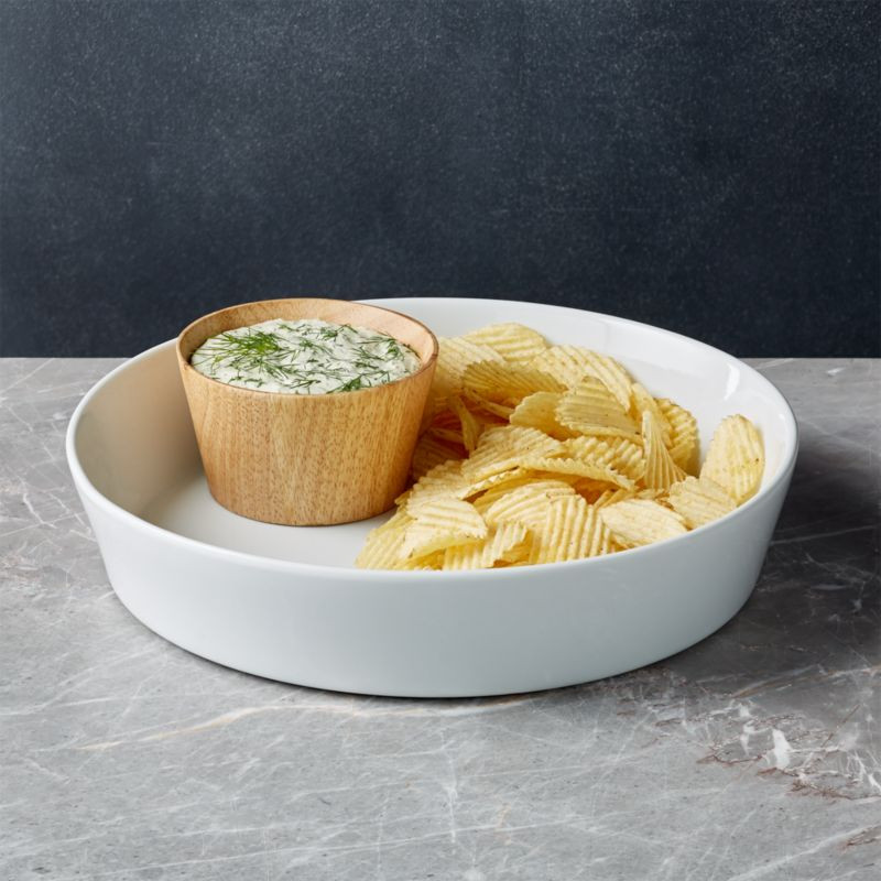 Merge Chip and Dip Set | Crate and Barrel | Crate & Barrel