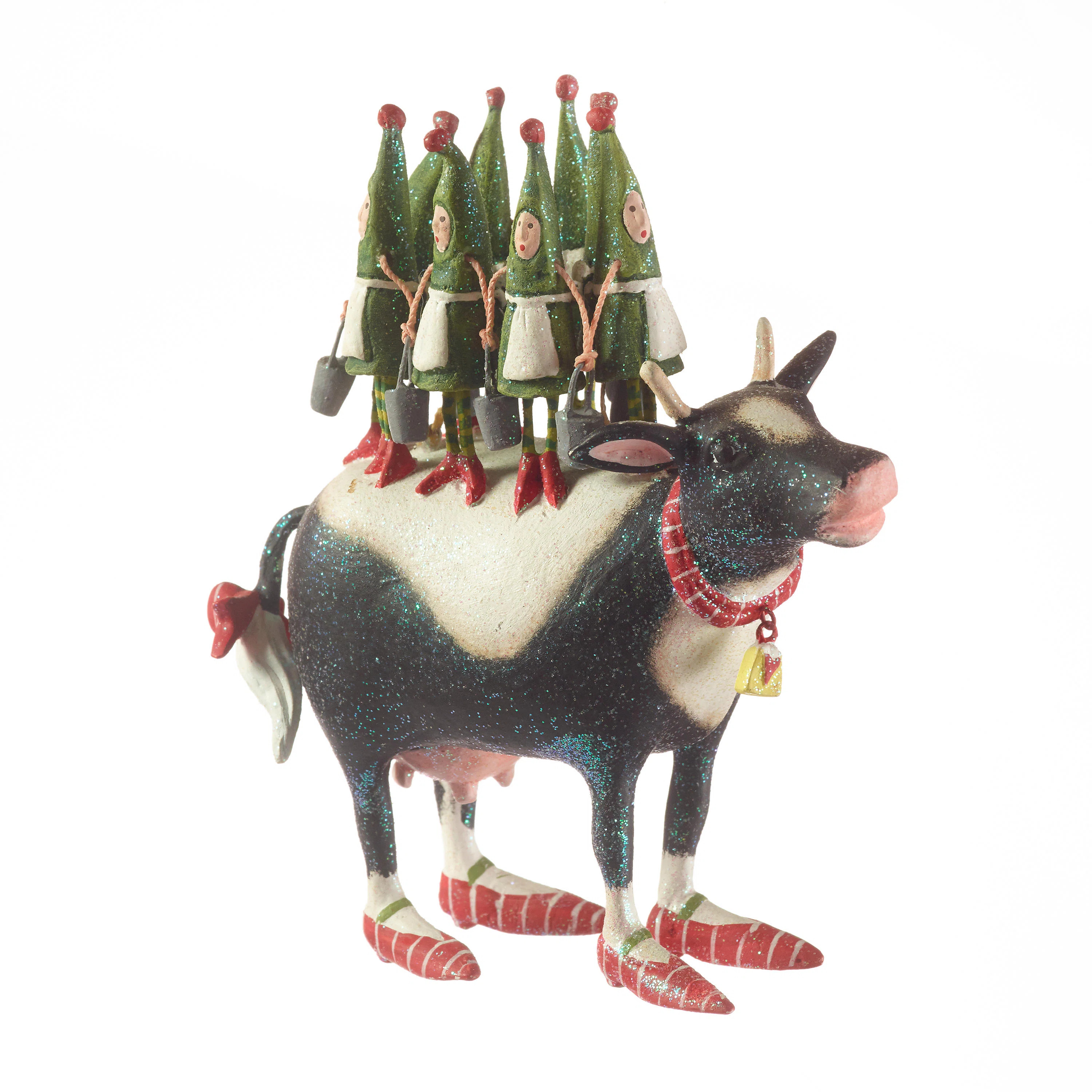 Patience Brewster 12 Days 8 Maids a Milking Ornament | Wayfair North America