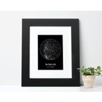 Custom Constellation Map Framed, Star Map Night Sky, Wedding Gift Ideas, Anniversary Gift Boyfriend, Night Sky Birthday, Engagement Gift | Etsy (US)