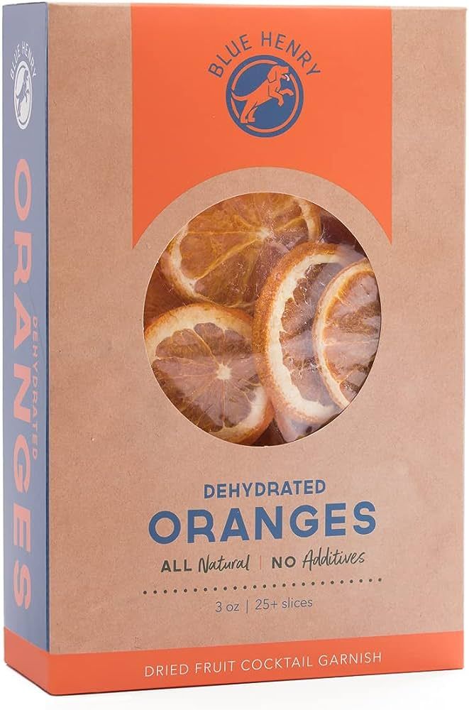 BlueHenry Dehydrated Orange Wheels - 3 oz - 25+ slices - Natural Fruit | Amazon (US)
