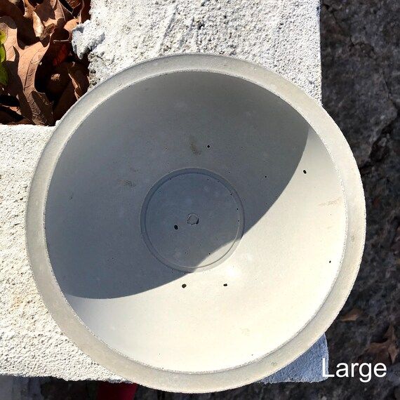 Large Concrete Bowl, Tall Concrete Planter Bowl, Decorative Fruit Bowl, Modern Decorative Bowl, C... | Etsy (US)