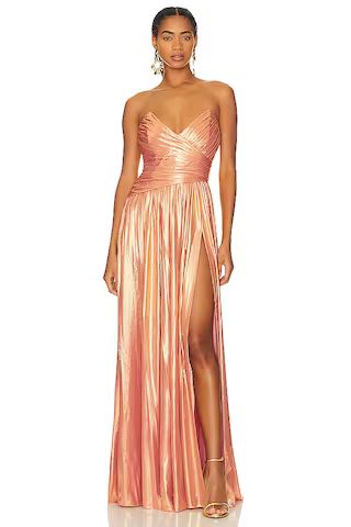 retrofete Waldorf Dress in Apricot from Revolve.com | Revolve Clothing (Global)