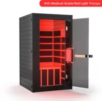 SAUNABOX Solara 1-Person Wooden Infrared Sauna | DICK'S Sporting Goods