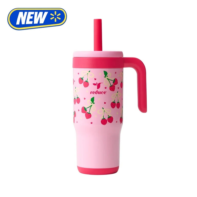 Reduce Chiller Kids 18oz Handled Tumbler with Spill-Proof Straw & Handle. Insulated Stainless Ste... | Walmart (US)