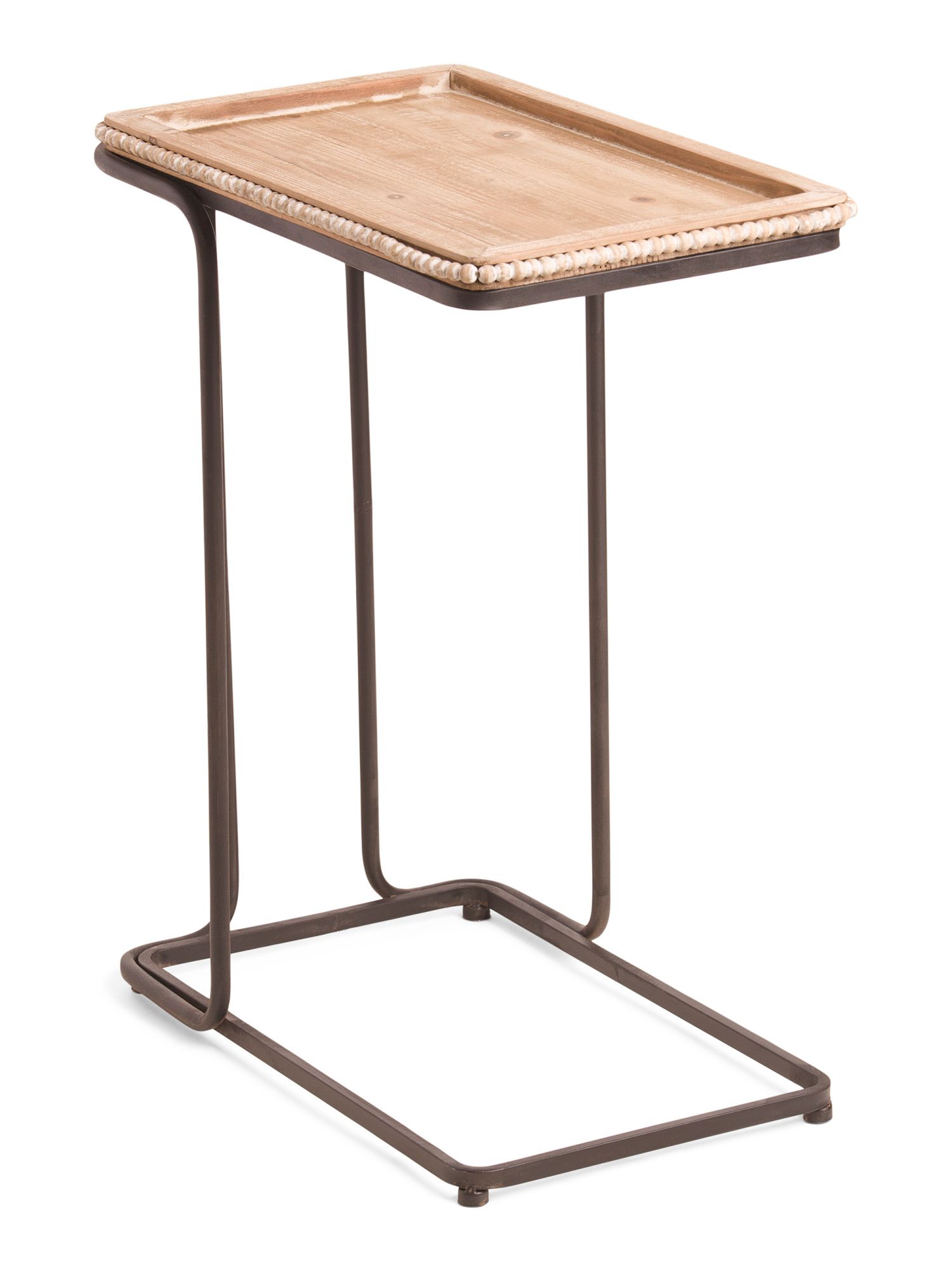 Metal And Wood C Table | TJ Maxx