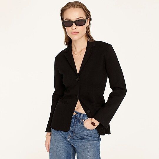 Cinched-waist sweater-blazer | J.Crew US