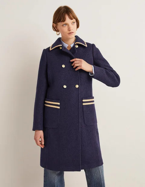 Double Breasted Military Coat | Boden (UK & IE)
