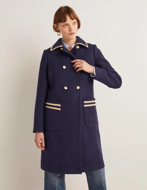 Double Breasted Military Coat | Boden (US)