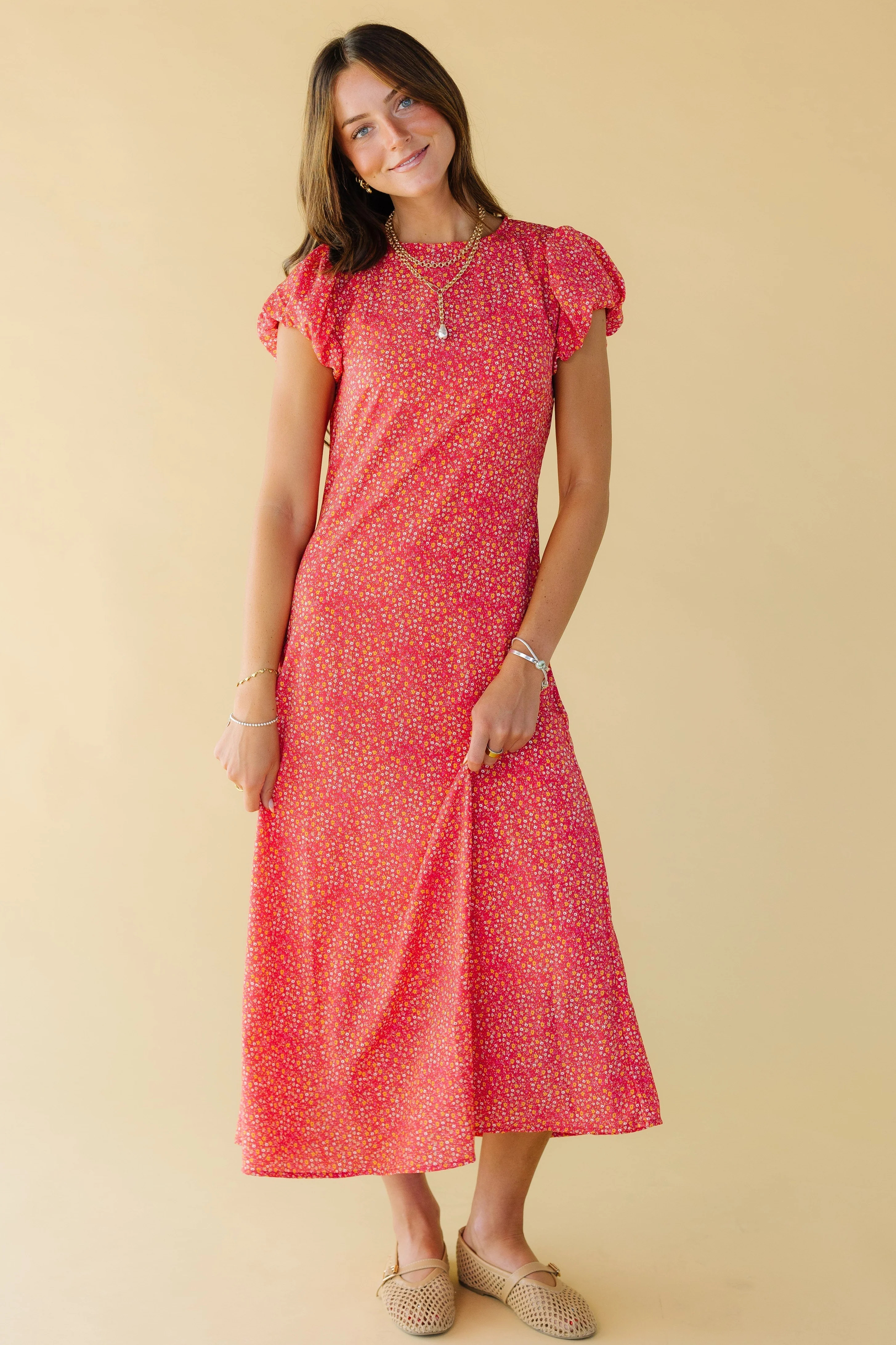 Brass & Roe Modest Tamara Print Dress | Called To Surf