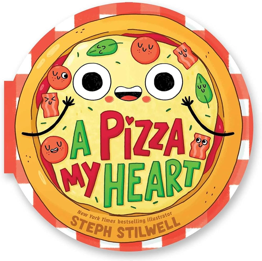 A Pizza My Heart (A Shaped Novelty Board Book for Toddlers) (Delish Delights) | Amazon (US)