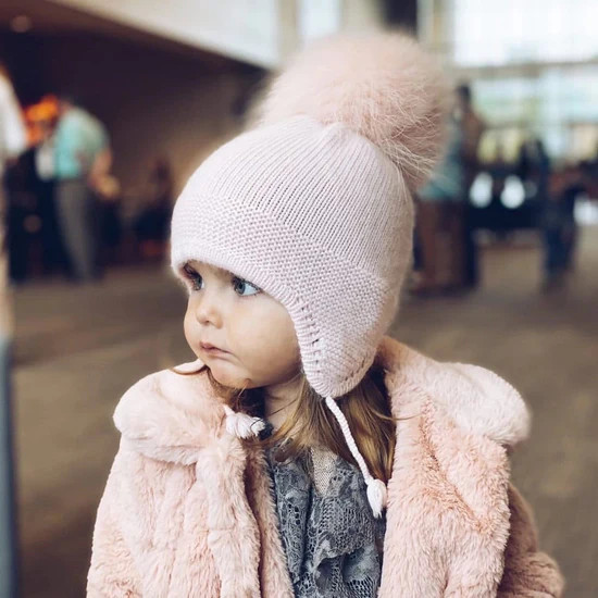 Cashmere Aviator Hat | petite maison kids