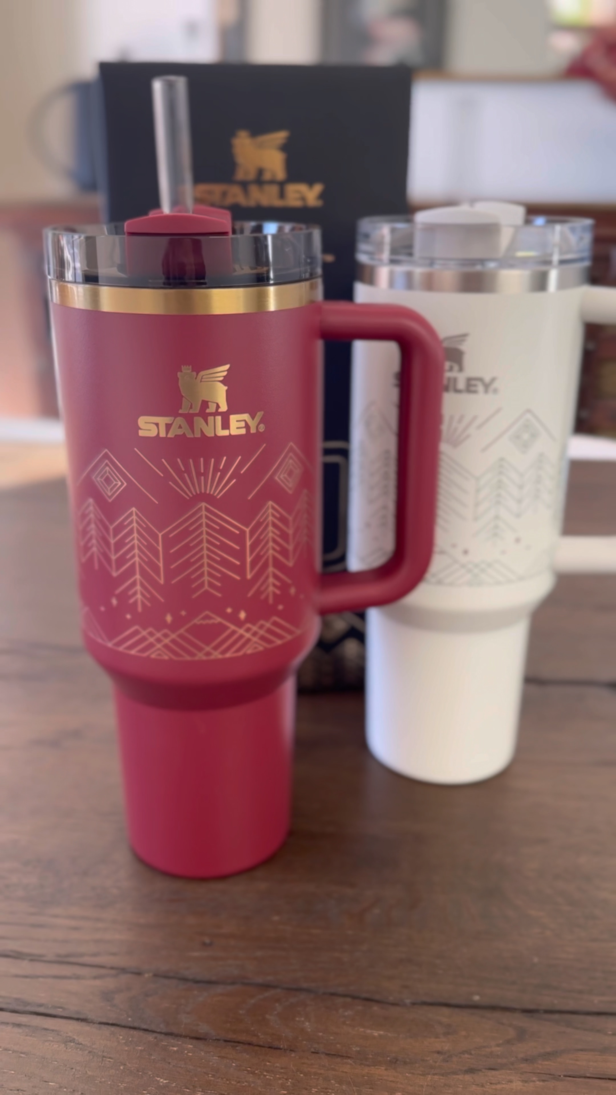 Stanley launched a Winterscape Collection that includes the FlowState  Tumbler