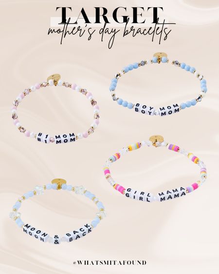 New Mother’s Day bracelets from Target, all $25 from the Little Words Project! Mother’s Day bracelet, Mother’s Day beaded bracelet, boy mom beaded bracelet, girl mama beaded bracelet, #1 mom beaded bracelet, mom beaded bracelet, mama beaded bracelet, boy mom bracelet, girl mom bracelet, girl mama bracelet, Mother’s Day gift idea 

#LTKstyletip #LTKSeasonal #LTKfindsunder50