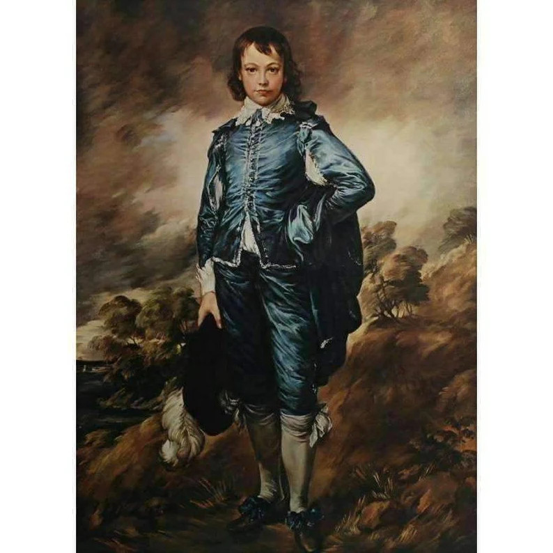 Thomas Gainsborough Blue Boy Vintage 1770 Original Collotype | British Masterpiece - Etsy | Etsy (Global)
