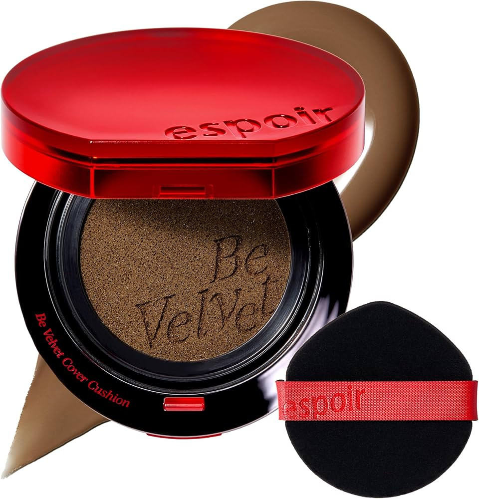 Espoir NEW Be Velvet Cushion Foundation #40.5 Deep Olive | Quick and Easy Coverage with Long-last... | Amazon (US)