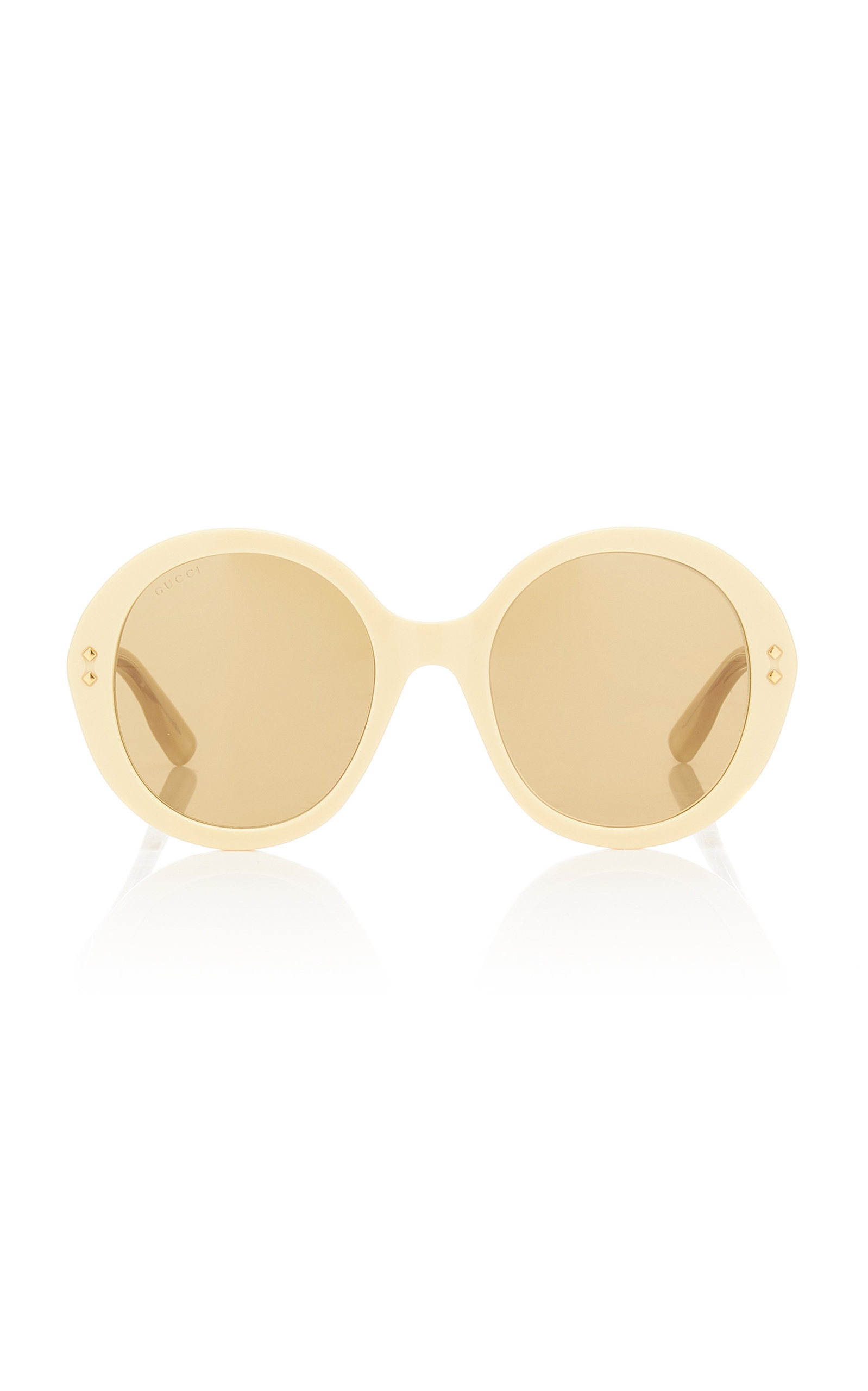 Oversized Round Acetate Sunglasses | Moda Operandi (Global)