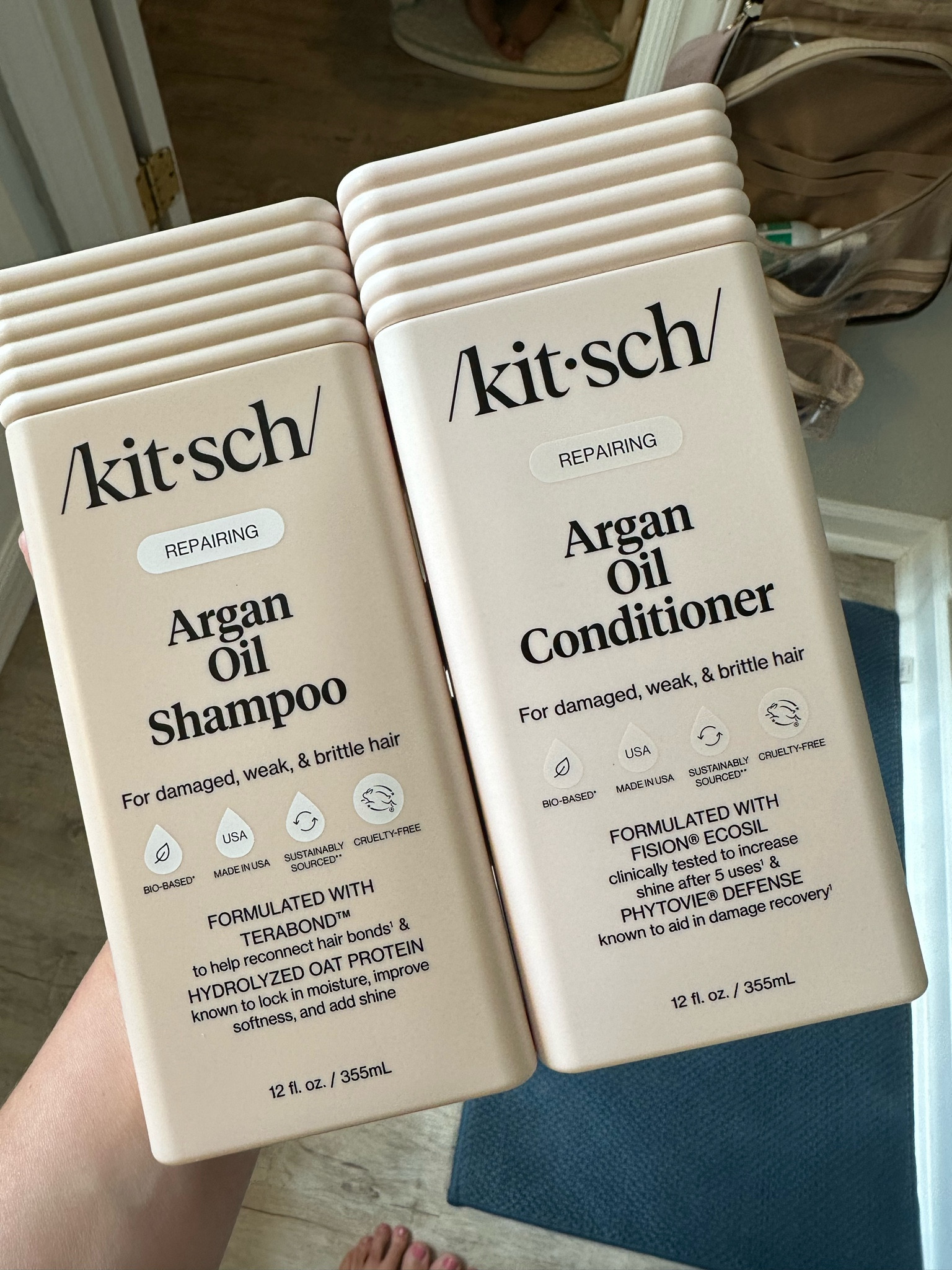 Okay. I’m usually a Bondi girl. But Kitsch!! Where have you been all my life. My hair girl had a sale and I snagged these to try but the fact they are also at Target is the best!

#LTKmomlife #LTKBeauty #LTKselfcare