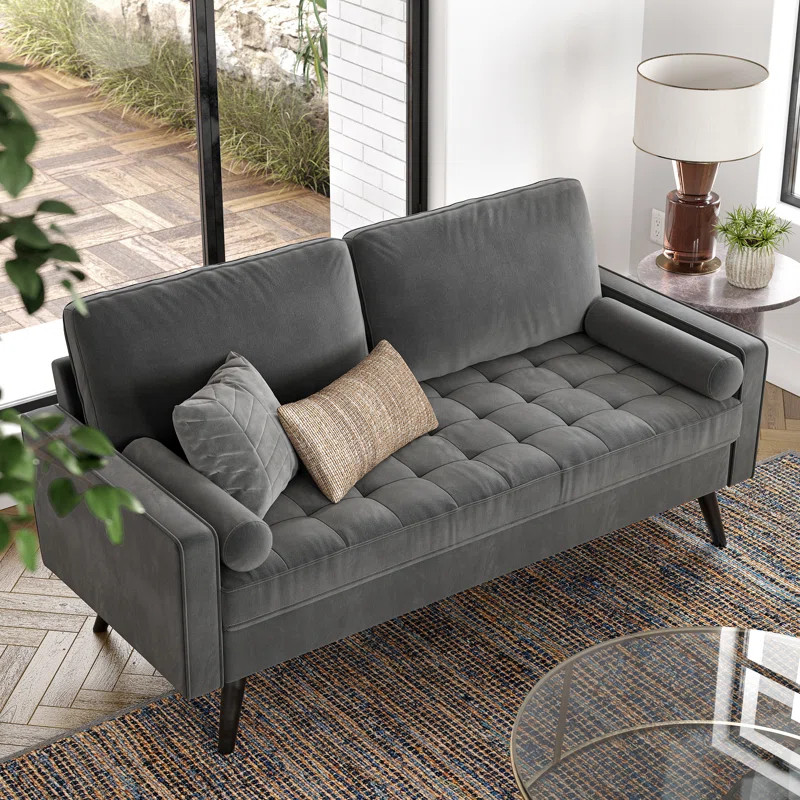 Brumback 69.7'' Velvet Sofa | Wayfair North America