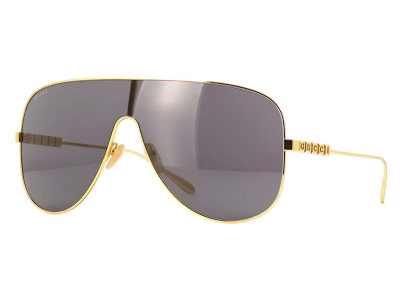 Women's Gucci Shield Sunglasses in Yellow Gold (Gg1436S 001) | StockX