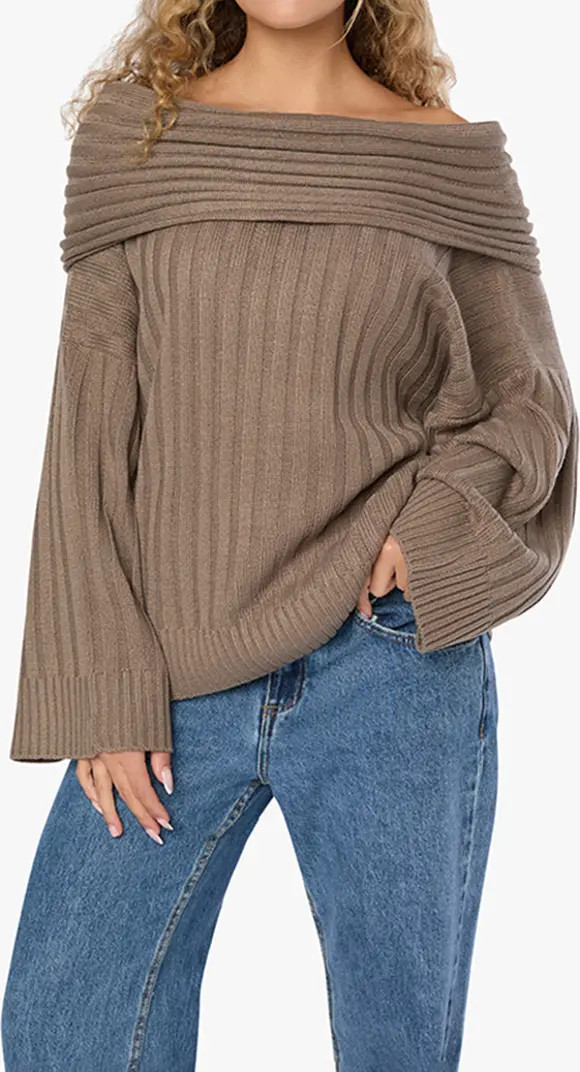 WeWoreWhat Oversized Off Shoulder Sweater | Nordstrom | Nordstrom