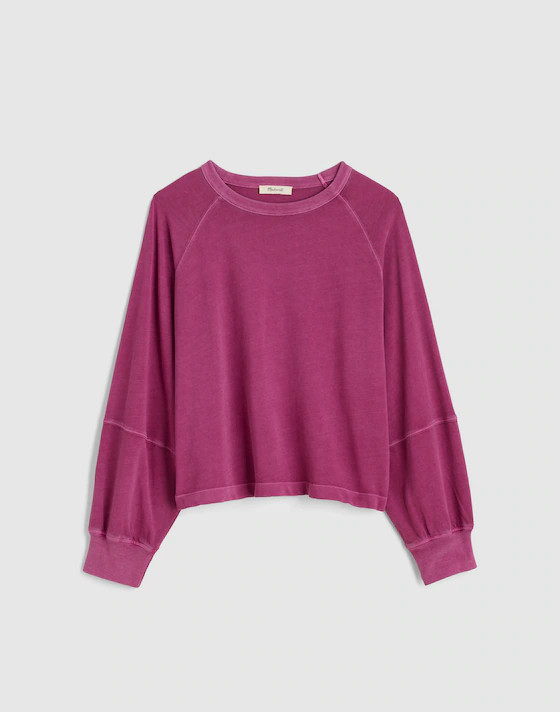 Relaxed Long-Sleeve Raglan Tee | Madewell