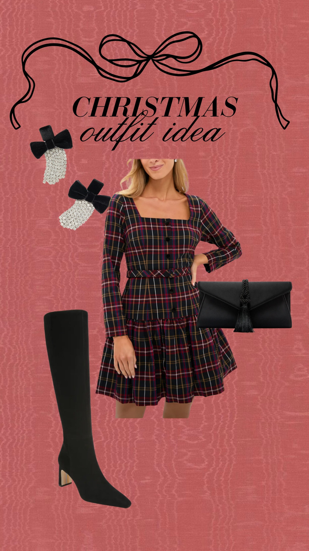 Christmas outfit idea! 

Christmas dress // holiday party 