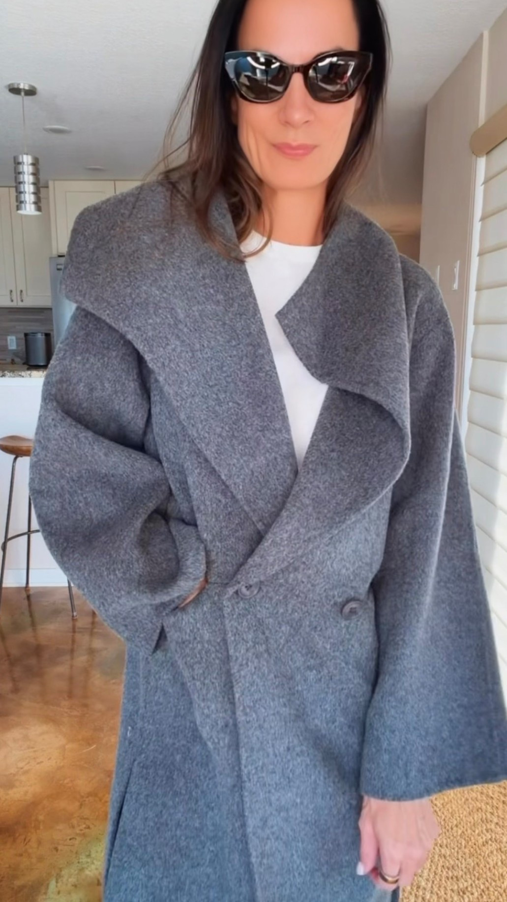 Today’s assignment: make the comfy outfit look expensive. Mission accomplished. 🤎

I started with joggers, a white tee and sneakers… then added this oversized wool coat from Ruti and suddenly we’re chic, polished and pretending this took actual effort. 😂

The dramatic collar, relaxed shape and beautiful charcoal color make it one of those throw-on-and-go pieces that instantly pulls everything together. Add sunnies and a fabulous bag because obviously—and she’s ready. 💁🏻‍♀️

Use code NICOLE15 to save at Ruti.

#RutiPartner #FallStyle #OversizedCoat #EffortlessChic #NicoleColee

#LTKdayinmylife #LTKgrwm #LTKootd
