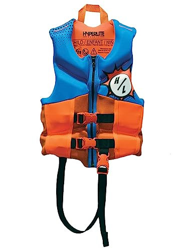 HyperLite Elite Child Life Jacket, US Coast Guard Approved Level 70 Buoyancy Aid, Great for Any Water Sports Activity Including Boating, Paddle & Swimming, Boys, 30-50lbs | Amazon (US)