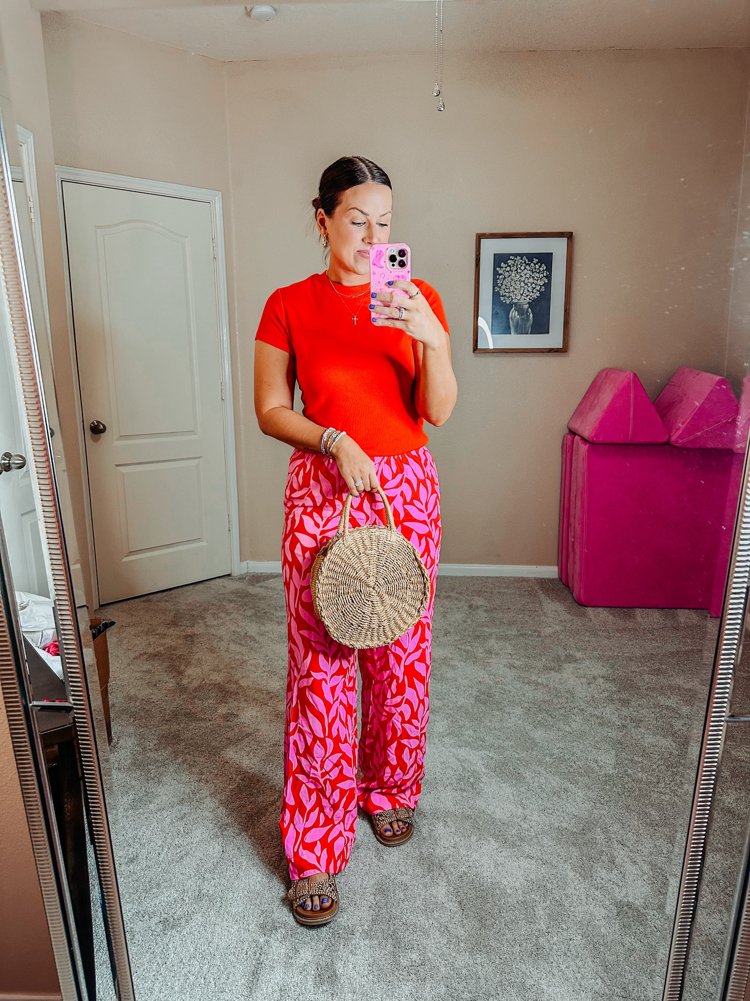 Linking today’s outfit - all target! I’m wearing a L top, M bottom (they run small in the thighs, might size up?) 🩷✨

#LTKGiftGuide #LTKFindsUnder50 #LTKSeasonal