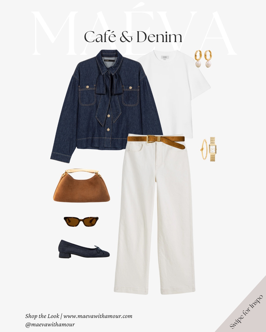 Café & Denim ☕️💙 5 looks to ease into fall with dark denim and warm coffee hues, styled with jackets, cozy knits, and caramel toned accessories that feel timeless and chic ✨ 

Which is your favorite?

🤎 Adore these looks? Comment SHOP to receive a DM with the link or head to the link in bio to shop the outfits & more! 

👉 Save & Follow to discover French-inspired style and wardrobe tips, designed to elevate your everyday fashion!

With Amour, M.


#LTKxMadewell #LTKSeasonal #LTKStyleTip