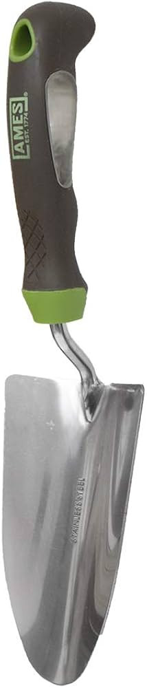 AMES 2445000 Stainless Steel Hand Trowel with Ergo Gel Grip, 13-Inch | Amazon (US)