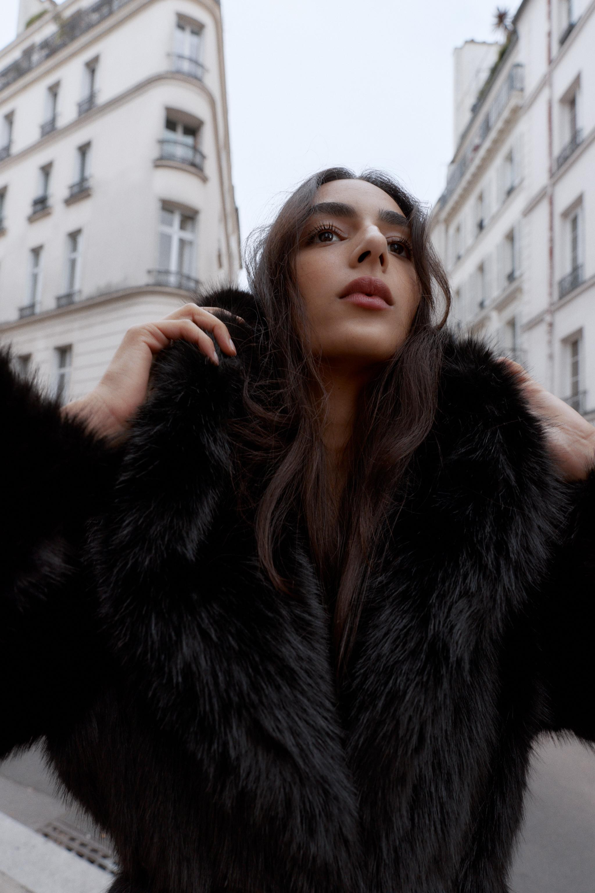 FAUX FUR BELTED COAT | Zara US