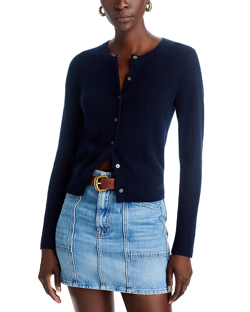 Guest in Residence Cashmere Pointelle Cardigan | Bloomingdale's (US)