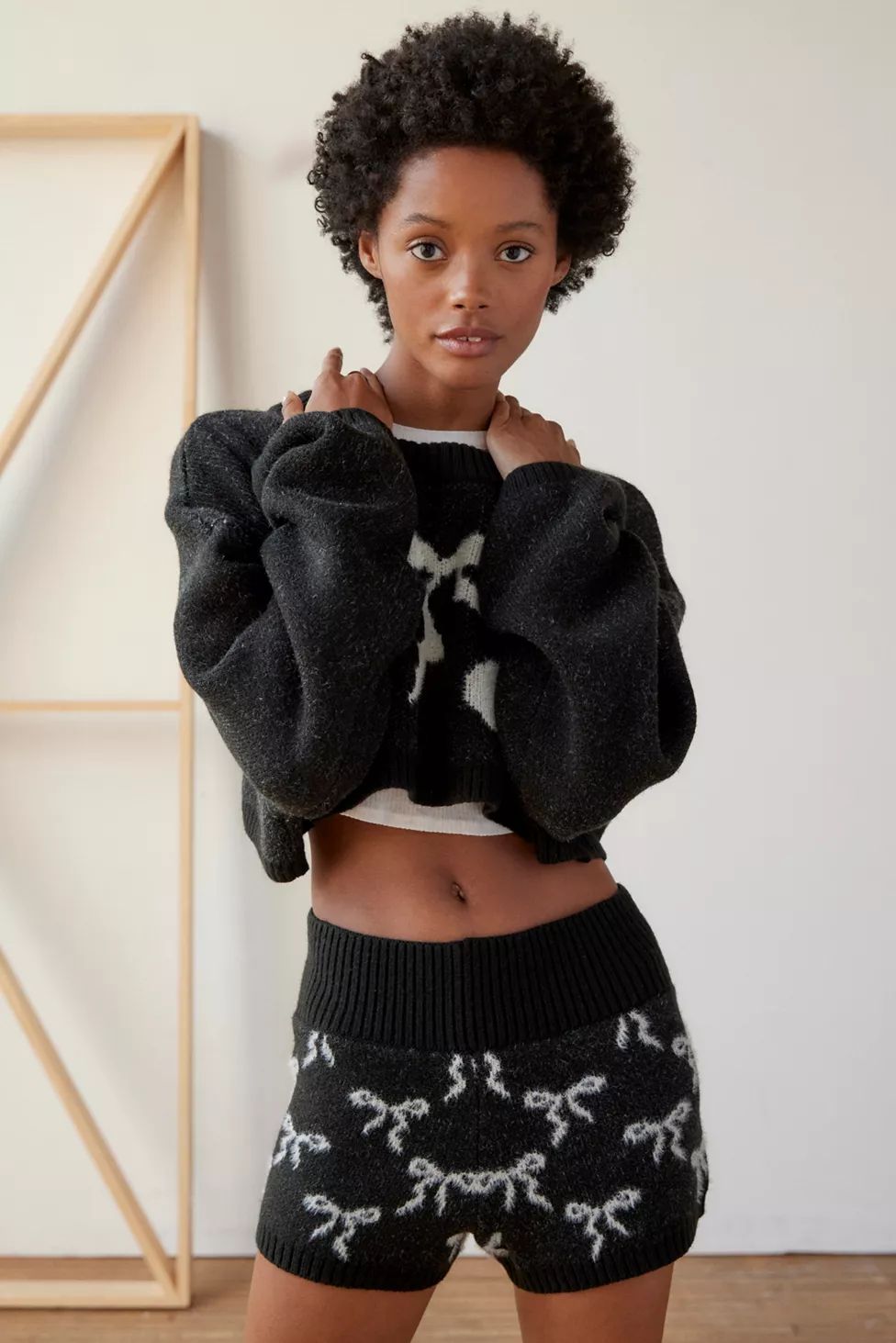 Out From Under Cozy Up Sweater Short | Urban Outfitters (US and RoW)