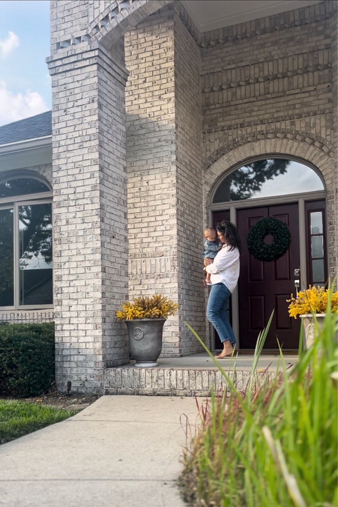 Faux fall pots and they are perfections

#LTKHome #LTKHalloween